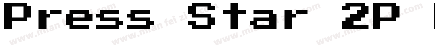 Press Star 2P Regular字体转换